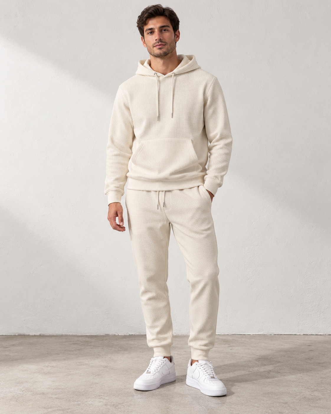 חליפת וופל JMF-103 offwhite