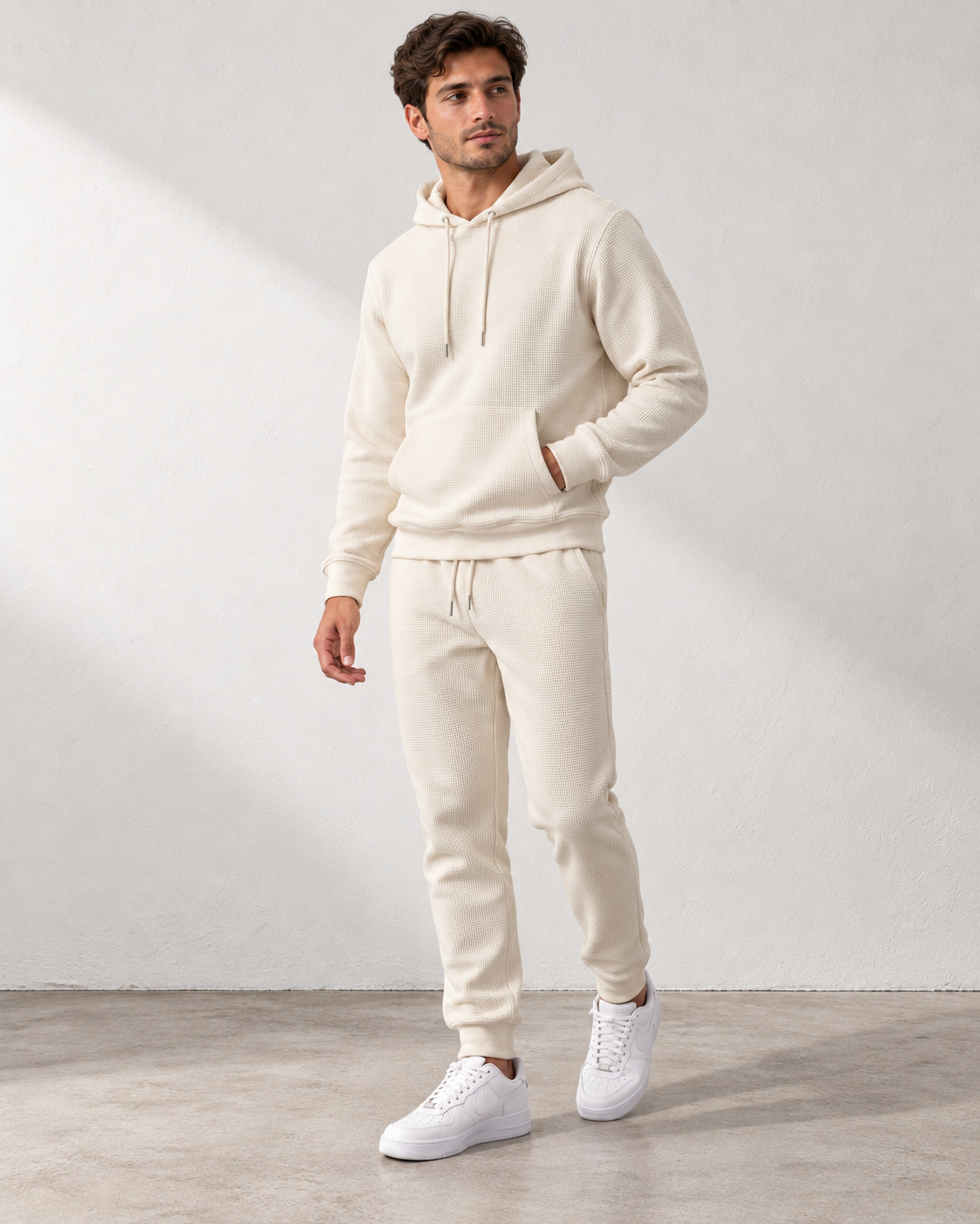 חליפת וופל JMF-103 offwhite