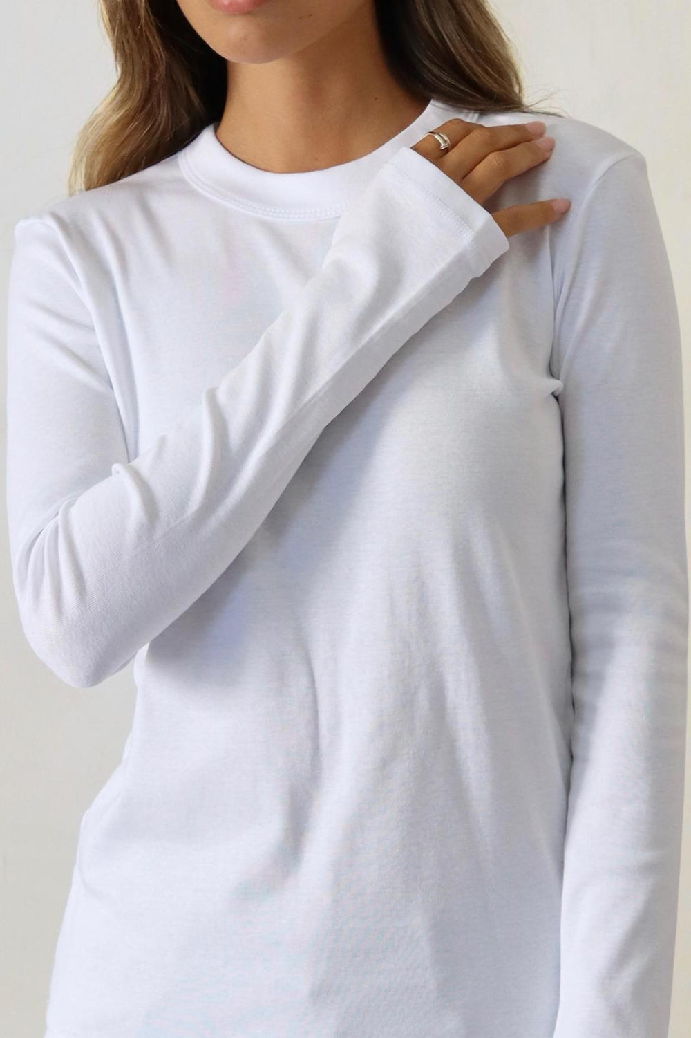 ניקי כפפה צווארון עבה – white – תמונה 8