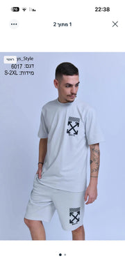 חליפת גבר OFF-WHITE – סלים, דגם 6017