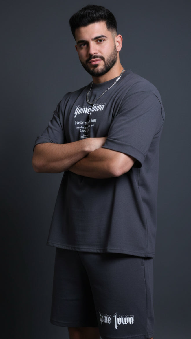 חליפת גבר HOME TOWN – אוברסייז, דגם 2401