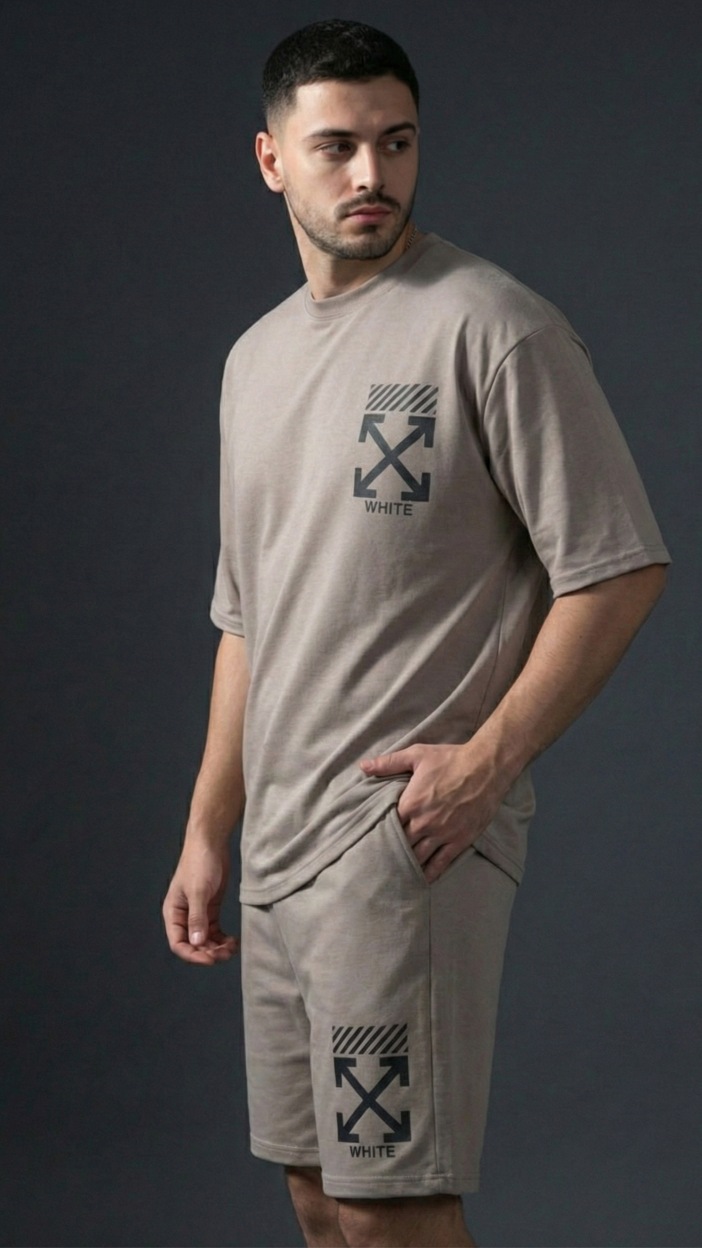 חליפת גבר OFF-WHITE – אוברסייז, דגם 2411