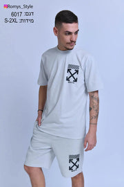 חליפת גבר OFF-WHITE – סלים, דגם 6017