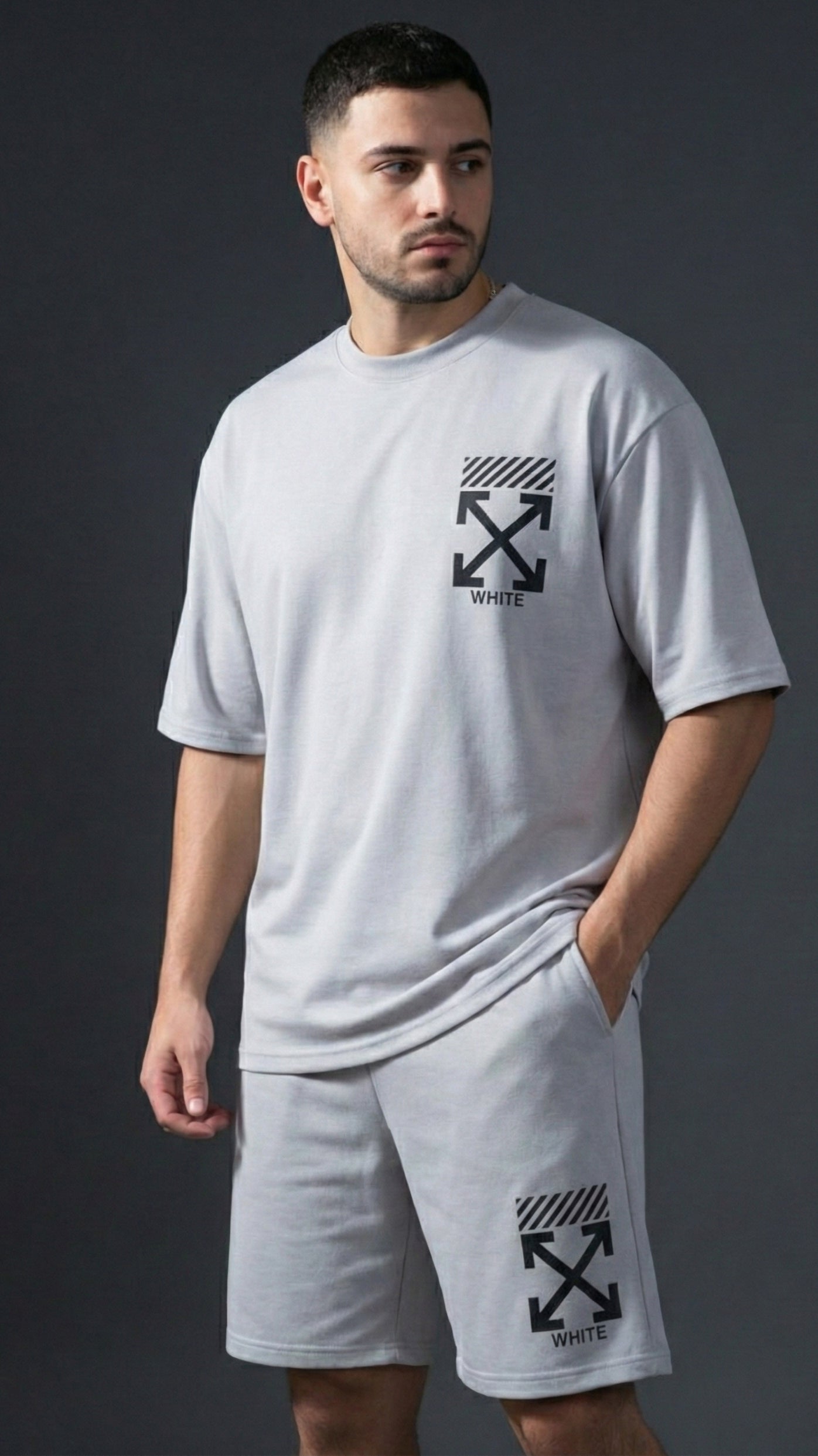 חליפת גבר OFF-WHITE – אוברסייז, דגם 2411