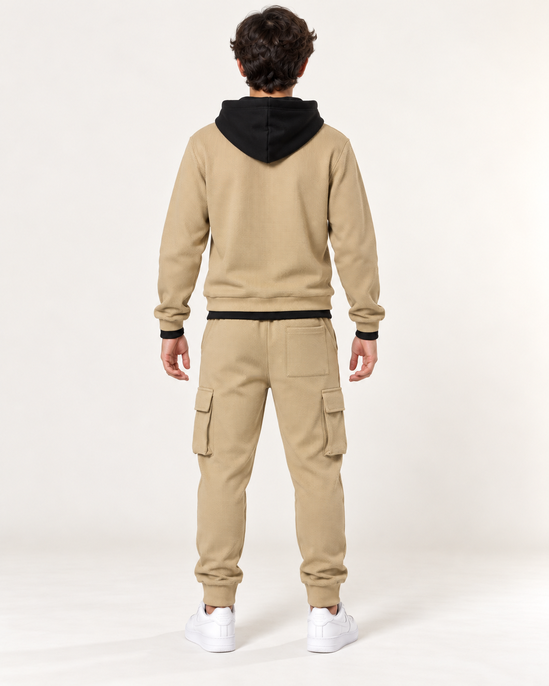 חליפת וופל נערים 1605R — camel_back