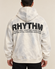 קפוצ׳ון לגבר RHYTHM WASH – גוונים משולבים – אוף וויט ווש – תקריב